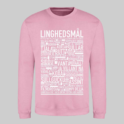 Linghedsmål Dialekt Text Sweatshirt