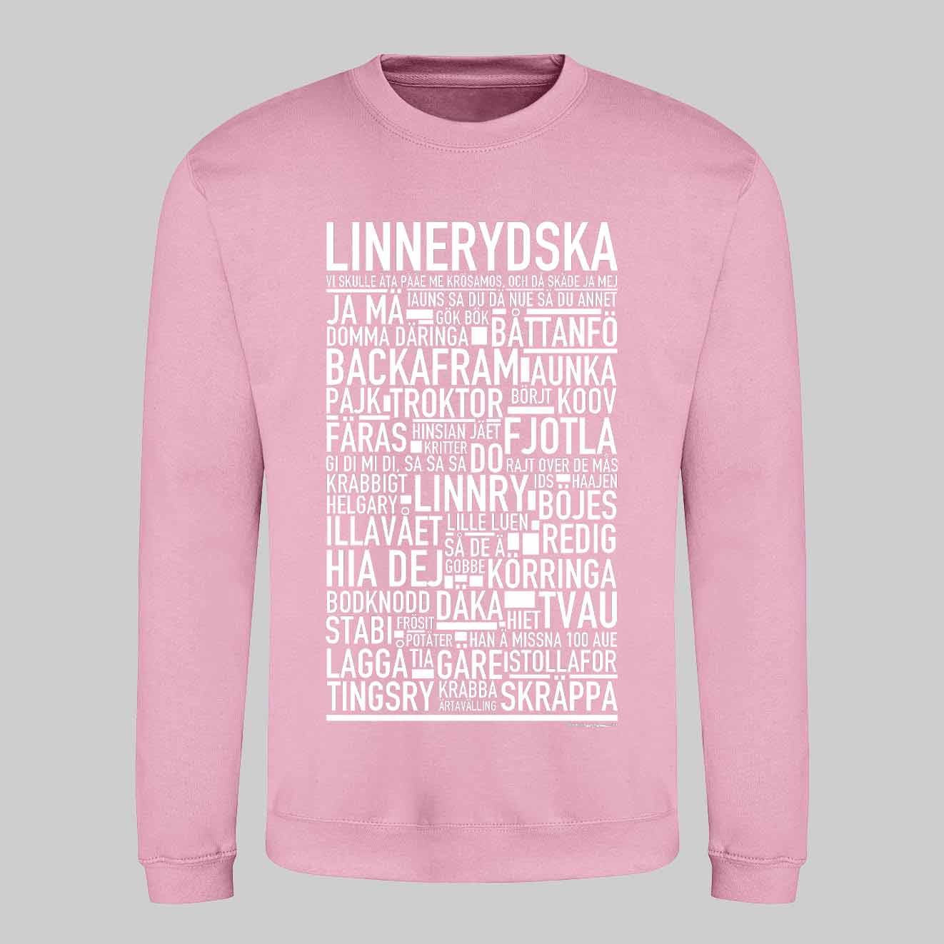 Linnerydska Dialekt Text Sweatshirt
