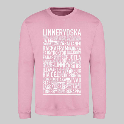 Linnerydska Dialekt Text Sweatshirt