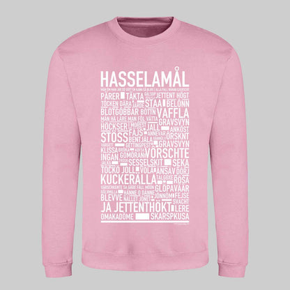 Hasselamål Dialekt Text Sweatshirt