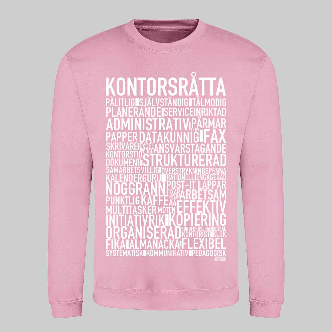 Kontorsråtta Text Sweatshirt