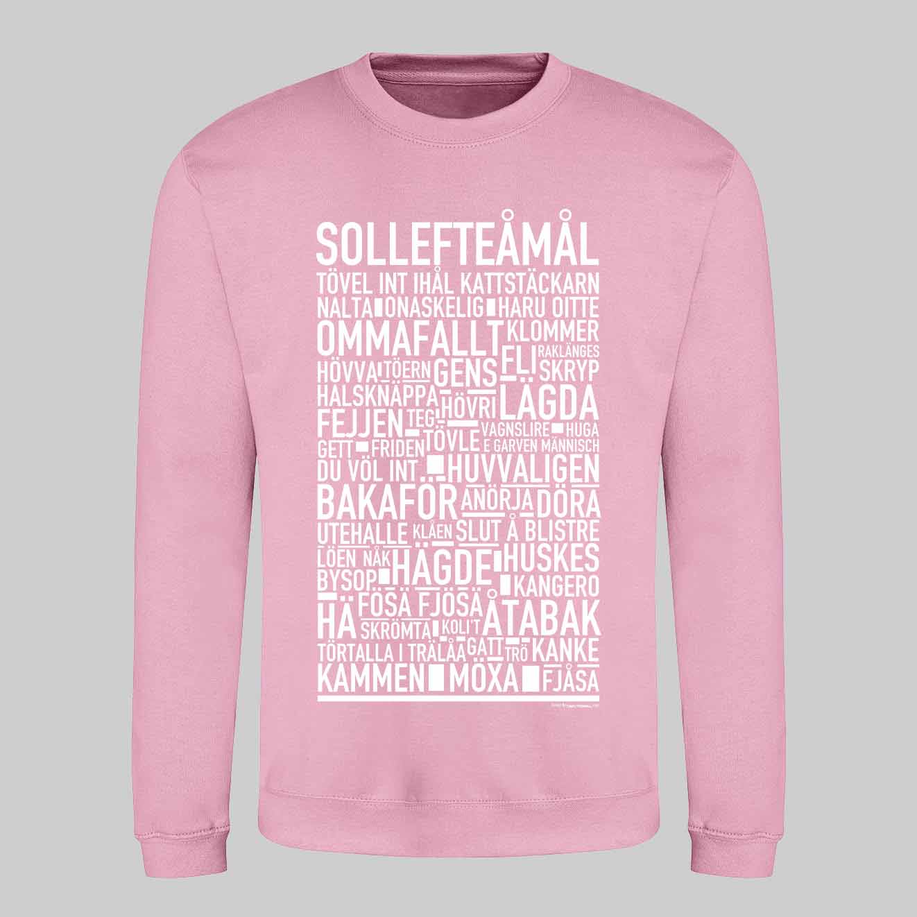Solleftemål Dialekt Text Sweatshirt
