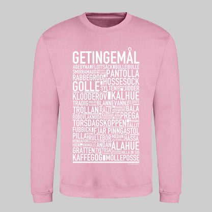 Getingemål Dialekt Text Sweatshirt