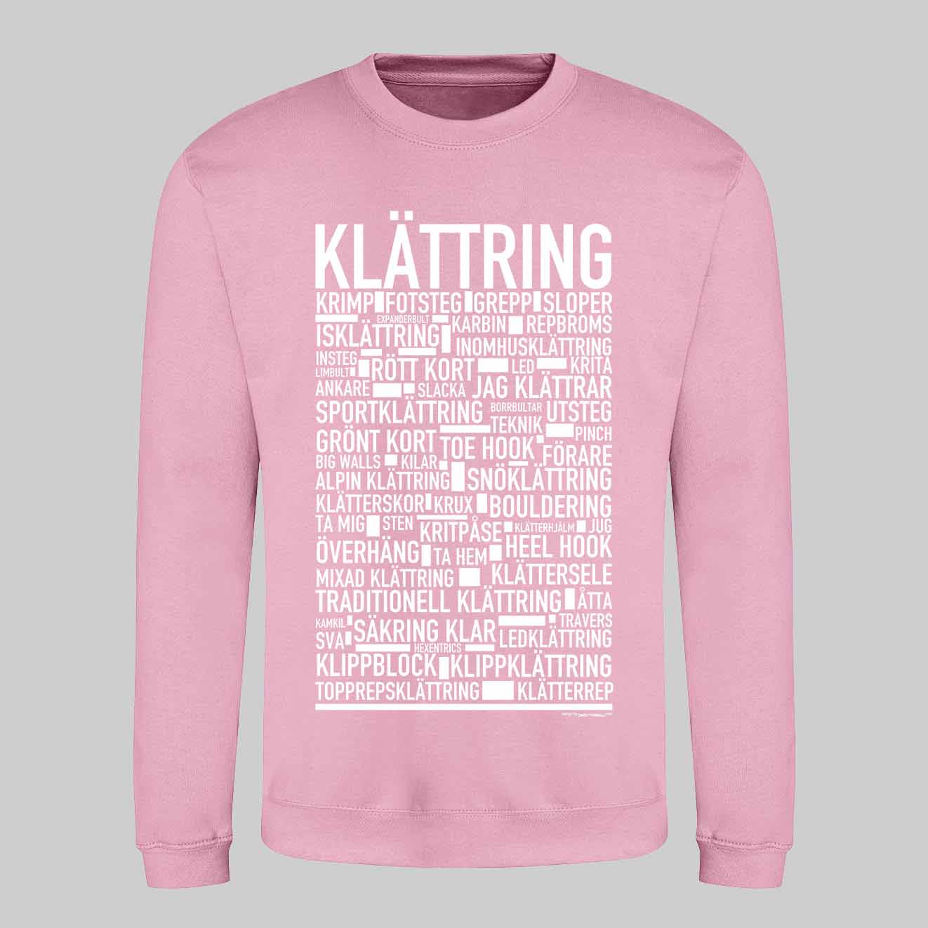 Klättring Text Sweatshirt