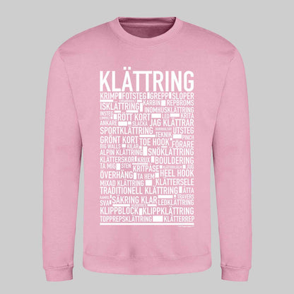 Klättring Text Sweatshirt