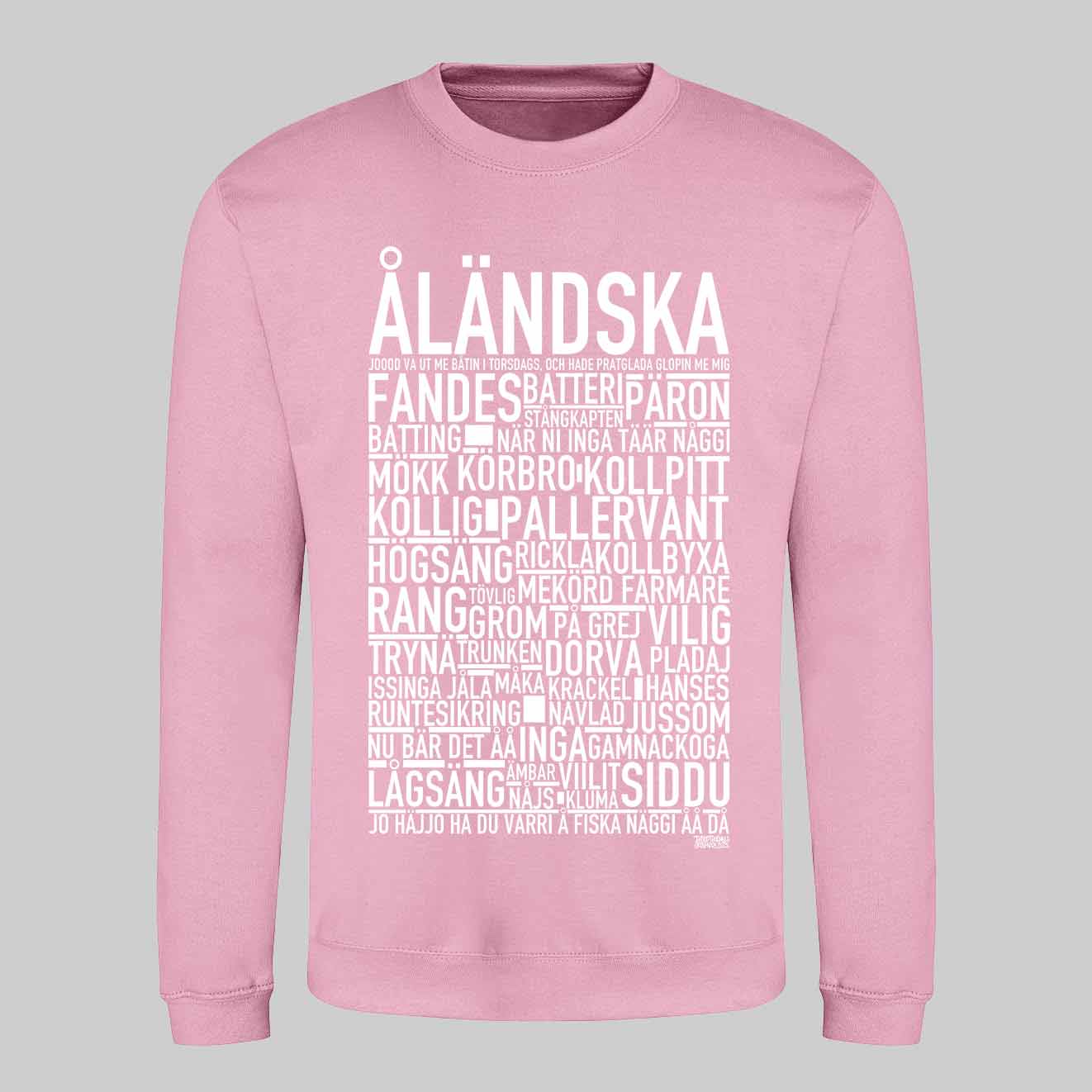 Åländska Dialekt Text Sweatshirt