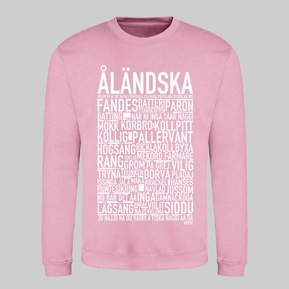 Åländska Dialekt Text Sweatshirt