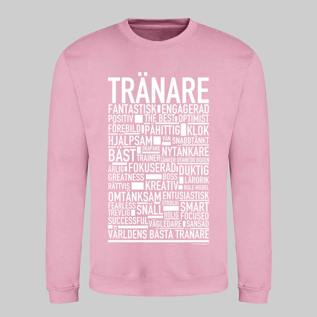 Tränare Text Sweatshirt