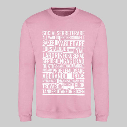Socialsekreterare Text Sweatshirt