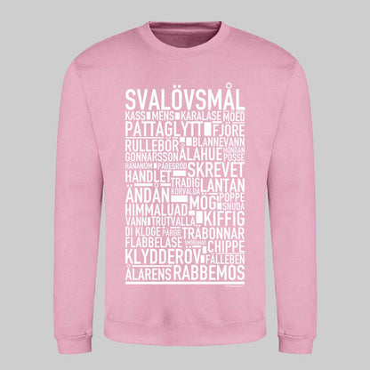 Svalövsmål Dialekt Text Sweatshirt