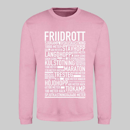 Friidrott Text Sweatshirt