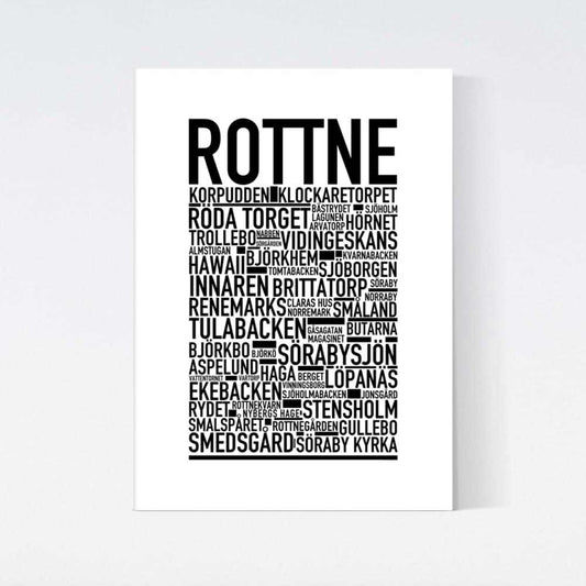Rottne Text Poster