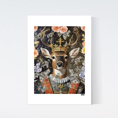 Royal Deer Poster