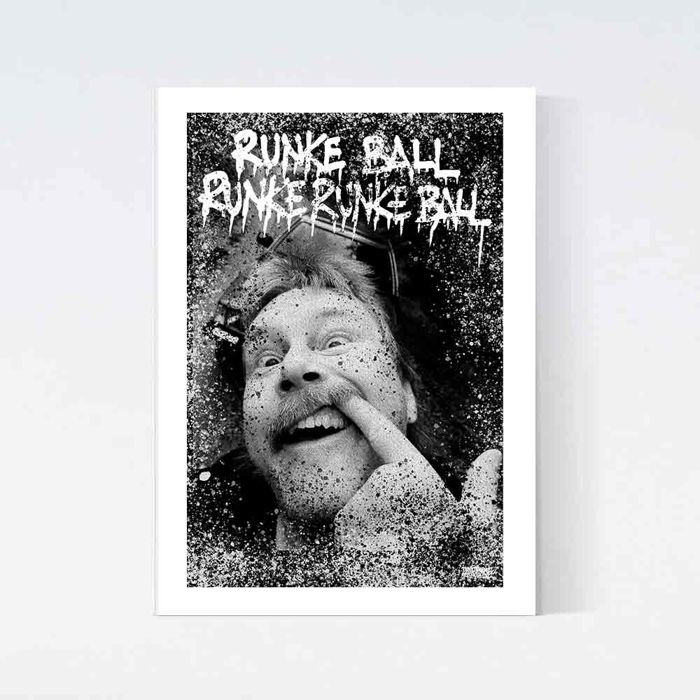 Eddie Meduza Runke Ball Poster