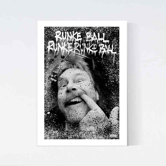 Eddie Meduza Runke Ball Poster