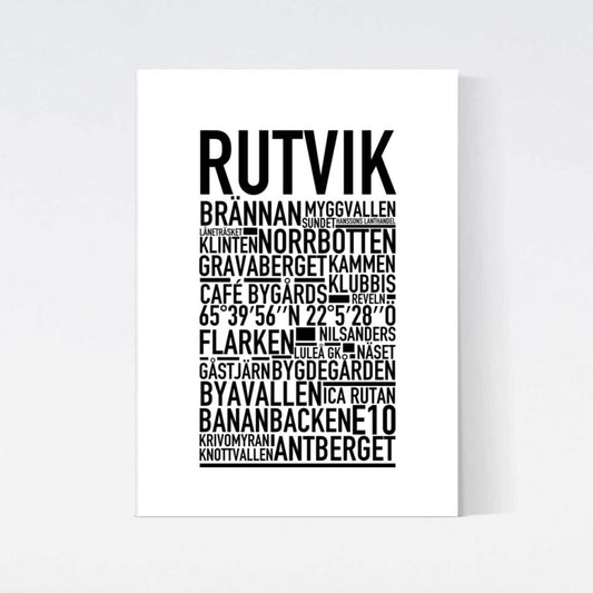 Rutvik Text Poster