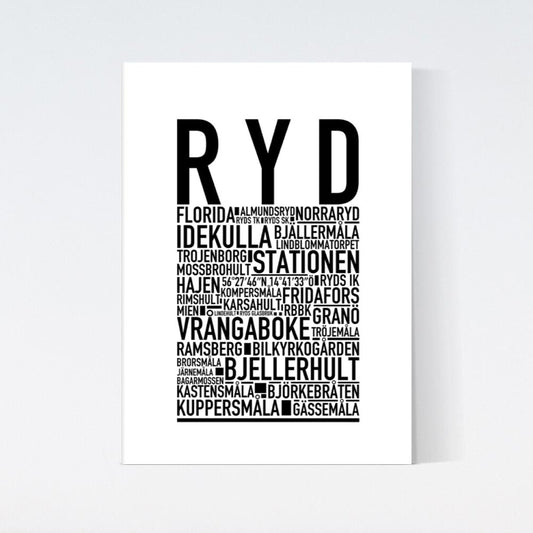 Ryd Text Poster