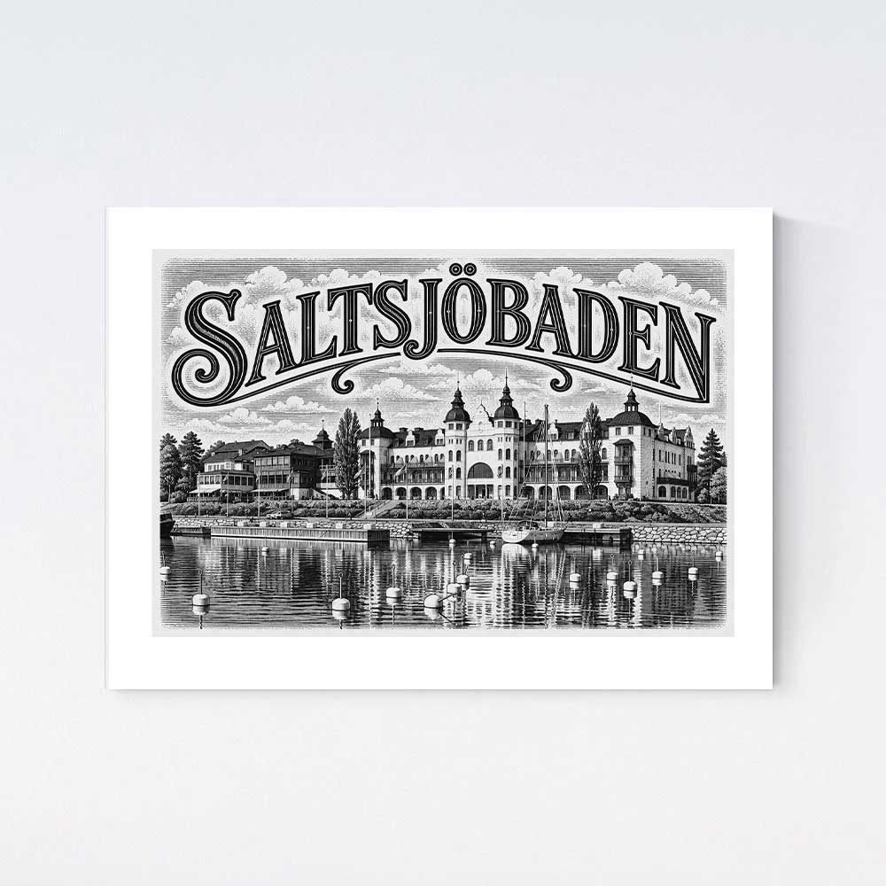 Saltsjöbaden Nostalgi Poster