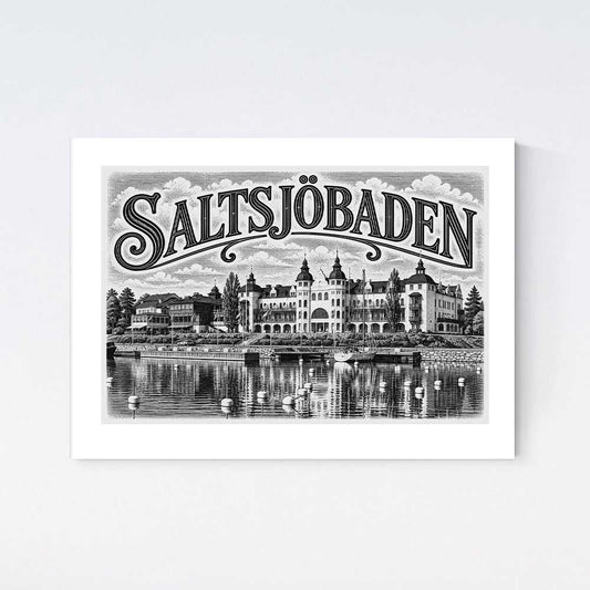 Saltsjöbaden Nostalgi Poster
