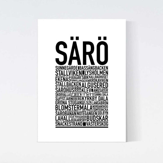 Särö Text Poster