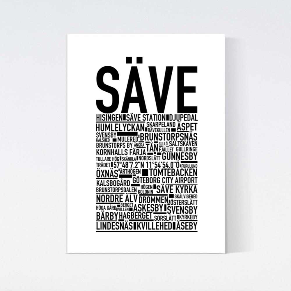 Säve Text Poster