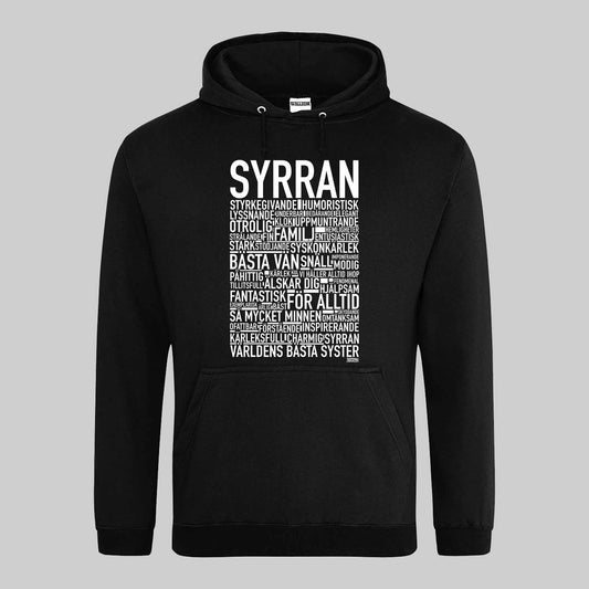 Syrran 2024 Text Hoodie