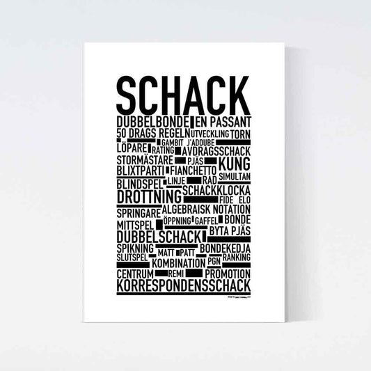 Schack Text Poster