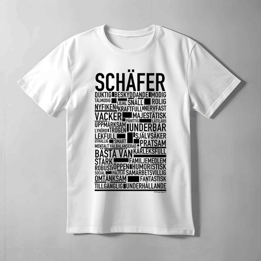 Schäfer Text T-shirt