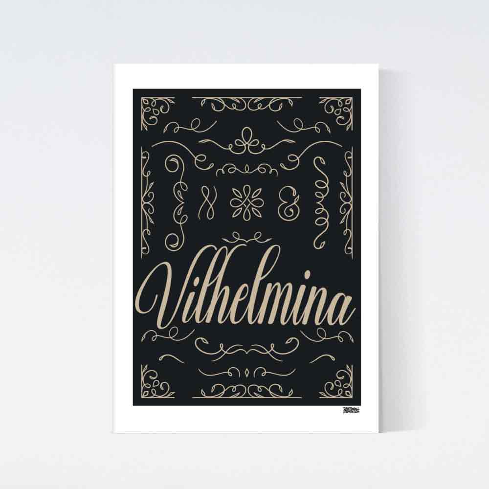 Vilhelmina Art Deco Poster