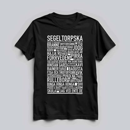 Segeltorpska Dialekt Text T-shirt