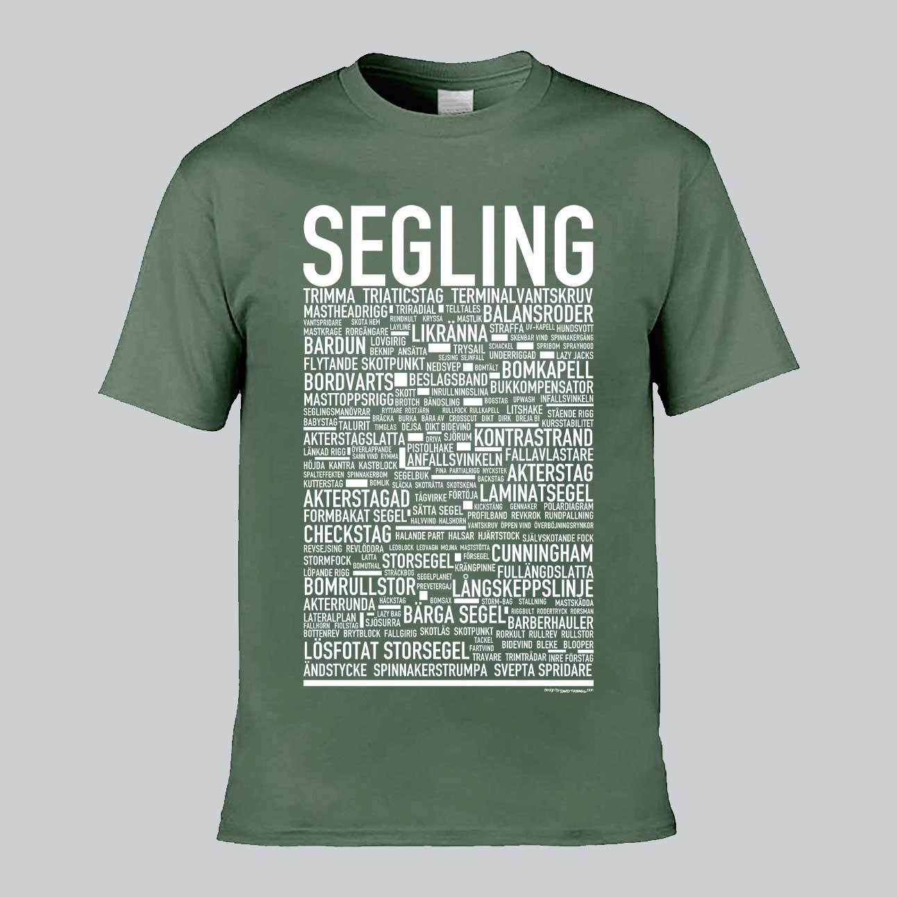 Segling Text T-shirt