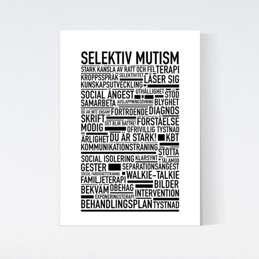 Selektiv Mutism Text Poster