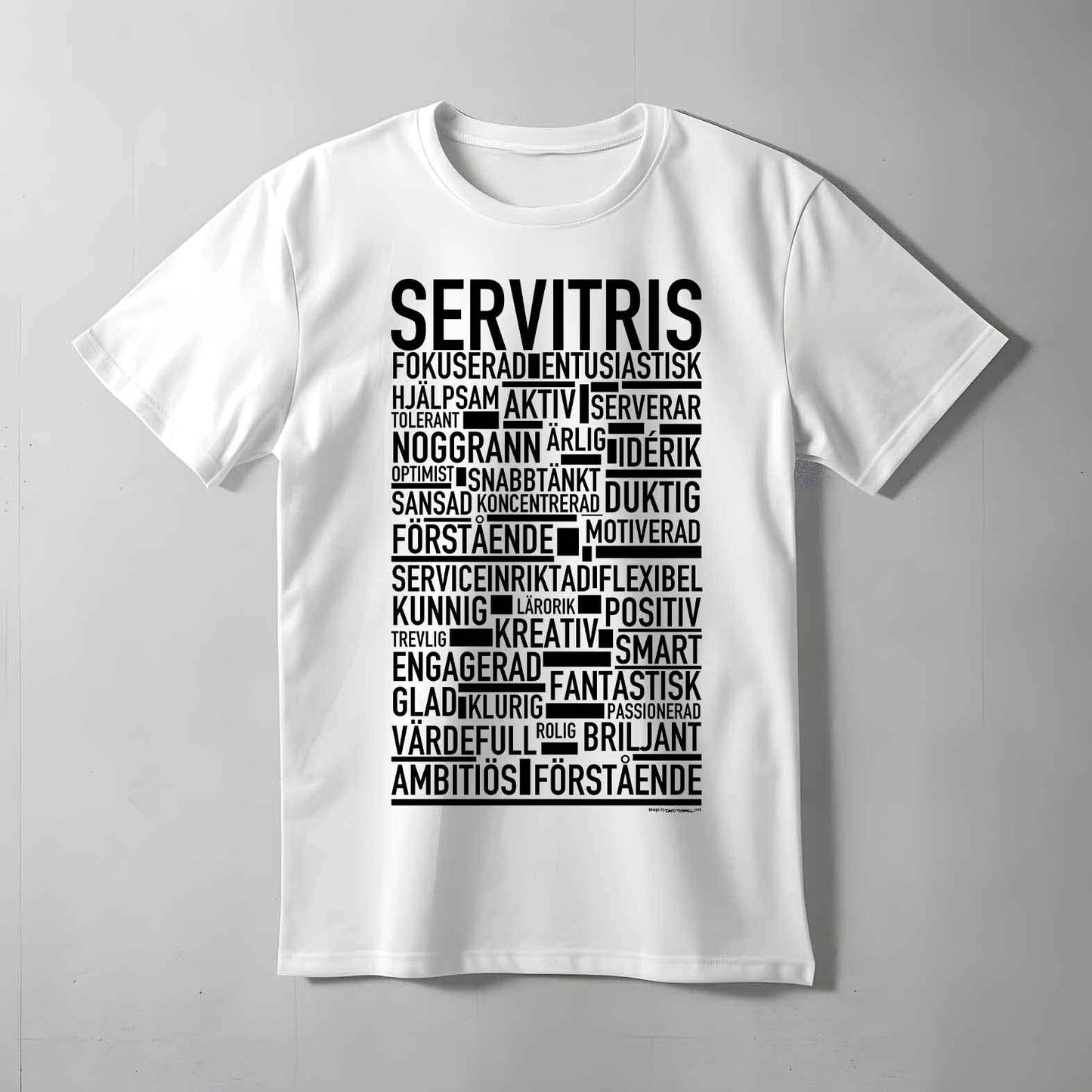 Servitris Text T-shirt