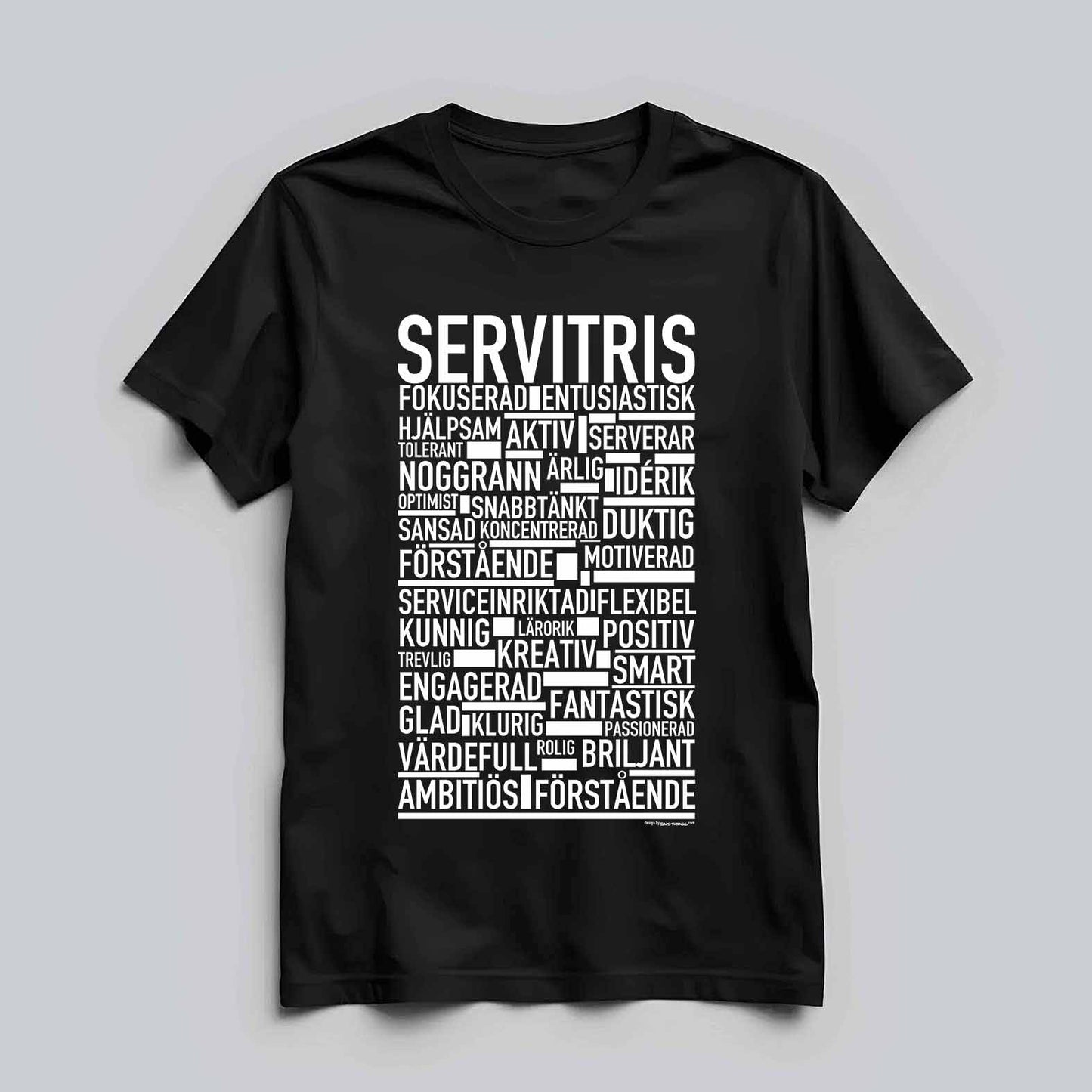 Servitris Text T-shirt