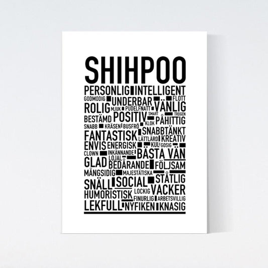 Shihpoo Text Poster
