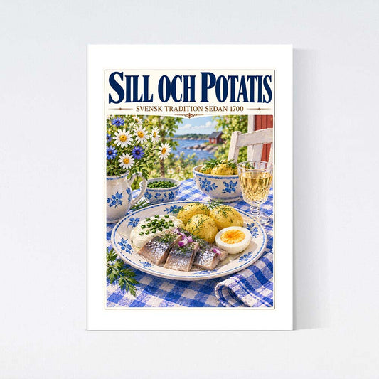 Sill och Potatis Poster