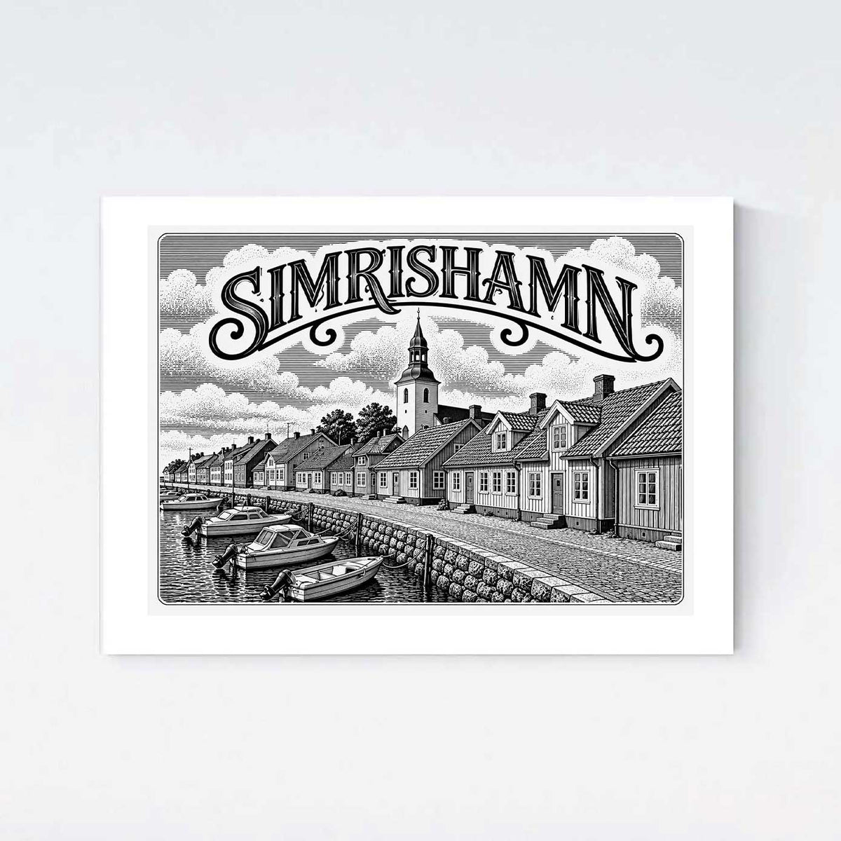 Simrishamn Nostalgi Poster