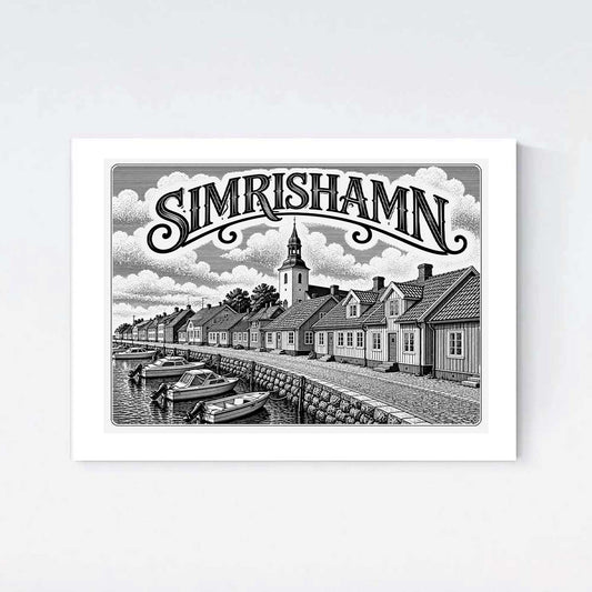Simrishamn Nostalgi Poster