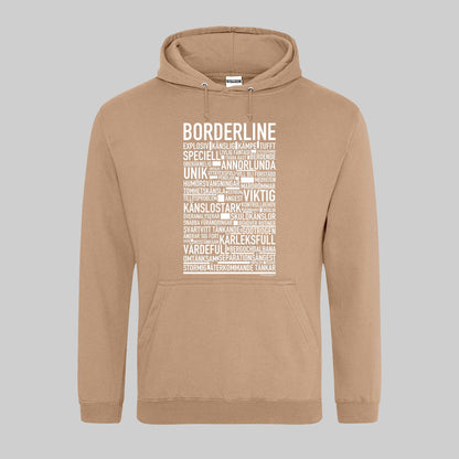 Borderline Text Hoodie