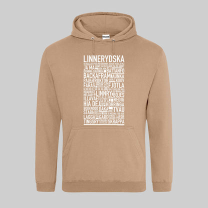 Linnerydska Dialekt Text Hoodie