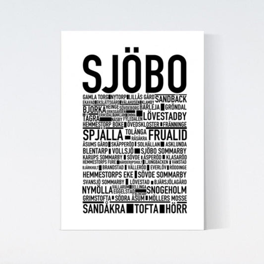 Sjöbo Text Poster
