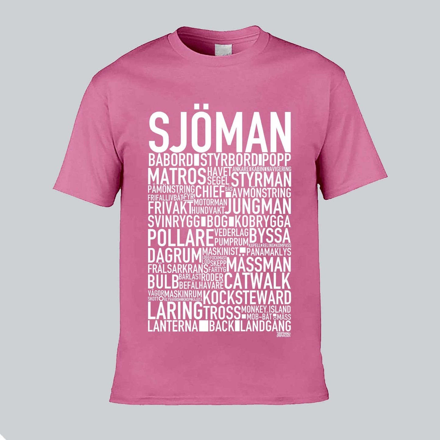 Sjöman Text T-shirt
