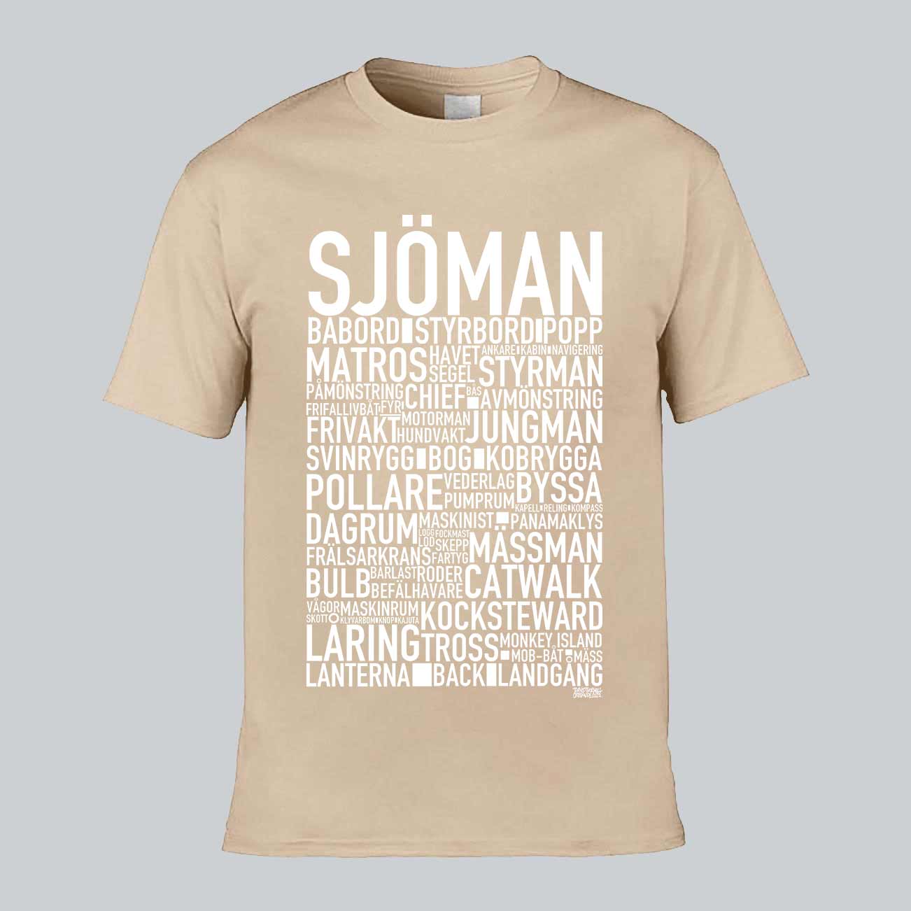 Sjöman Text T-shirt