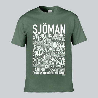Sjöman Text T-shirt