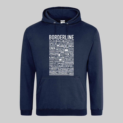 Borderline Text Hoodie