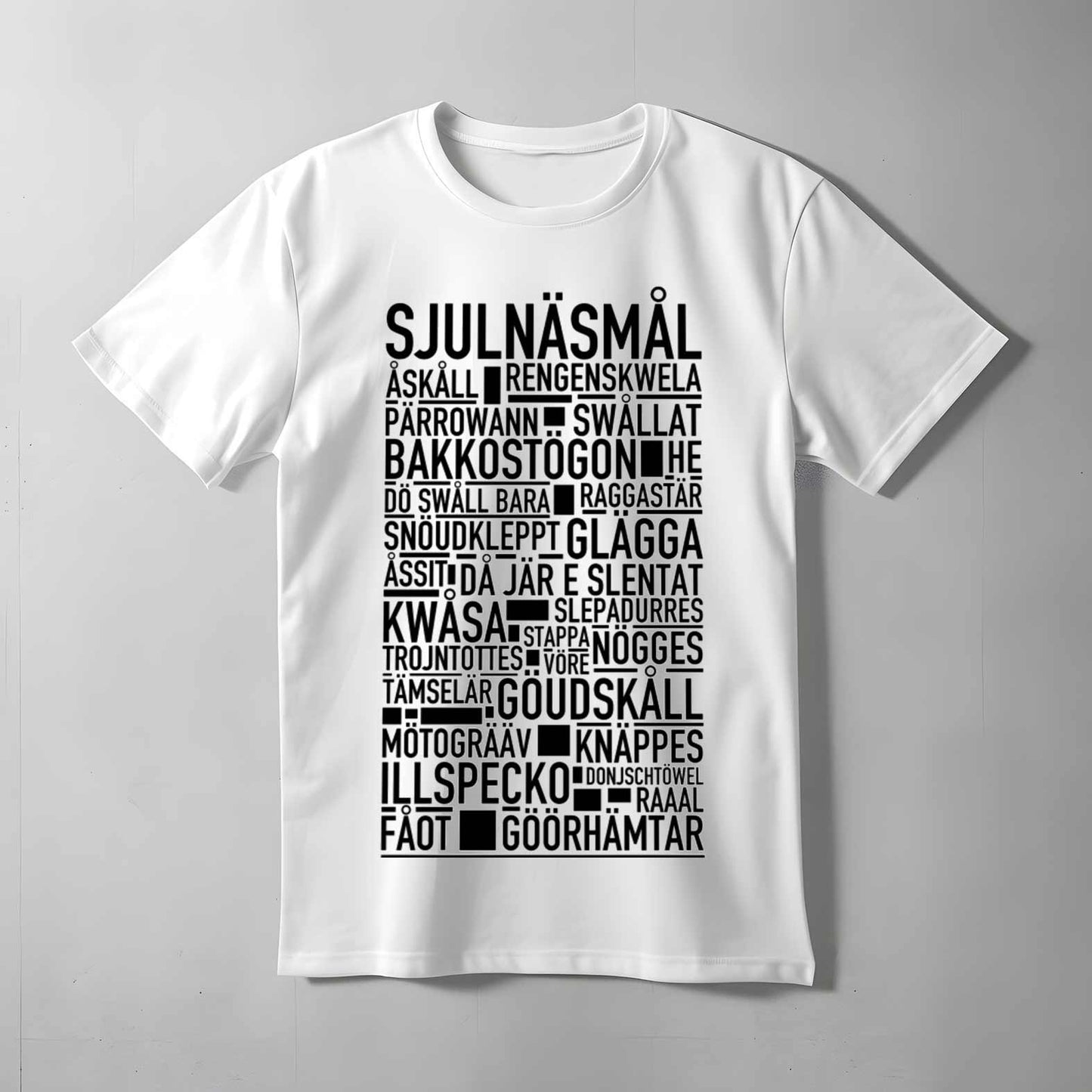 Sjulnäsmål Dialekt T-shirt