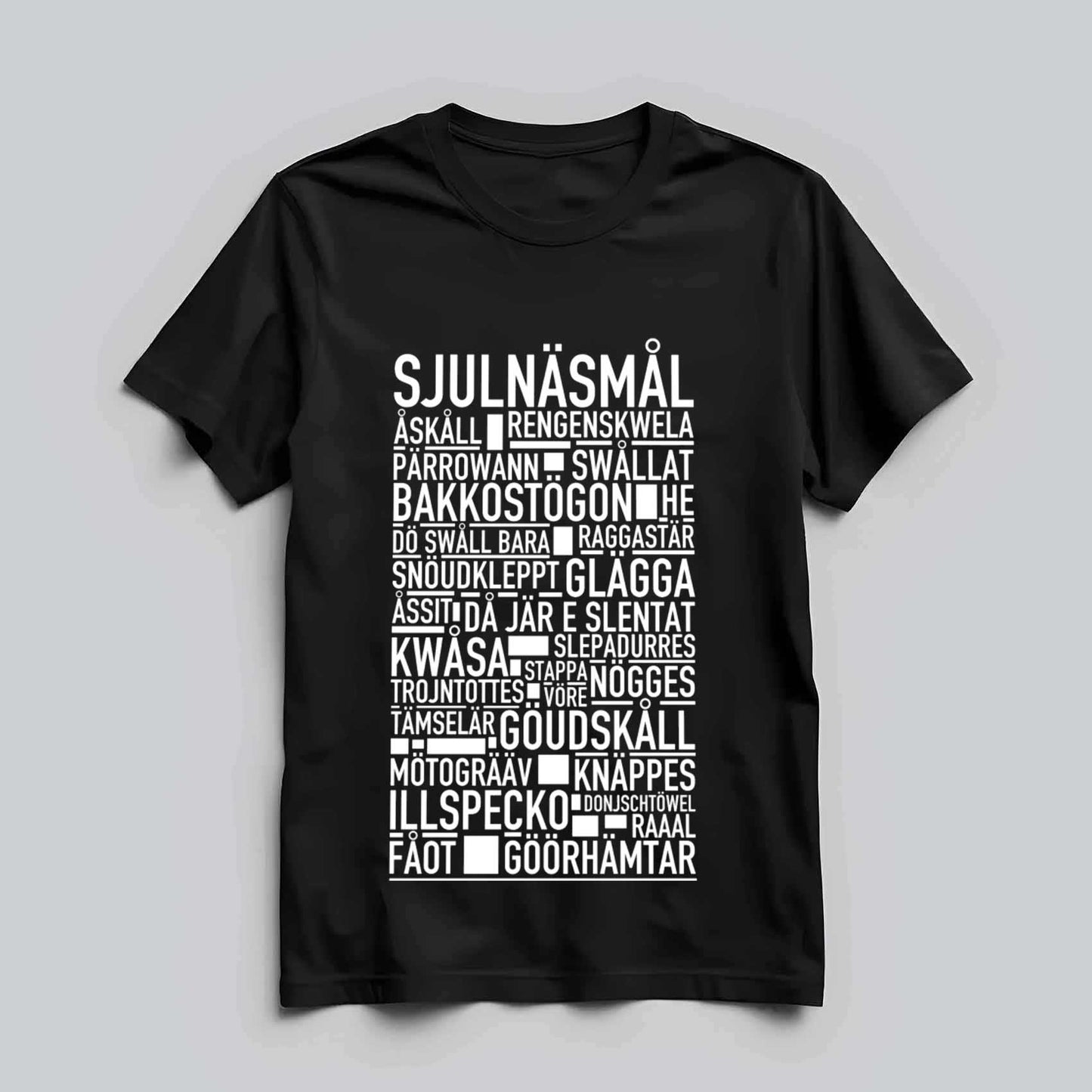 Sjulnäsmål Dialekt T-shirt