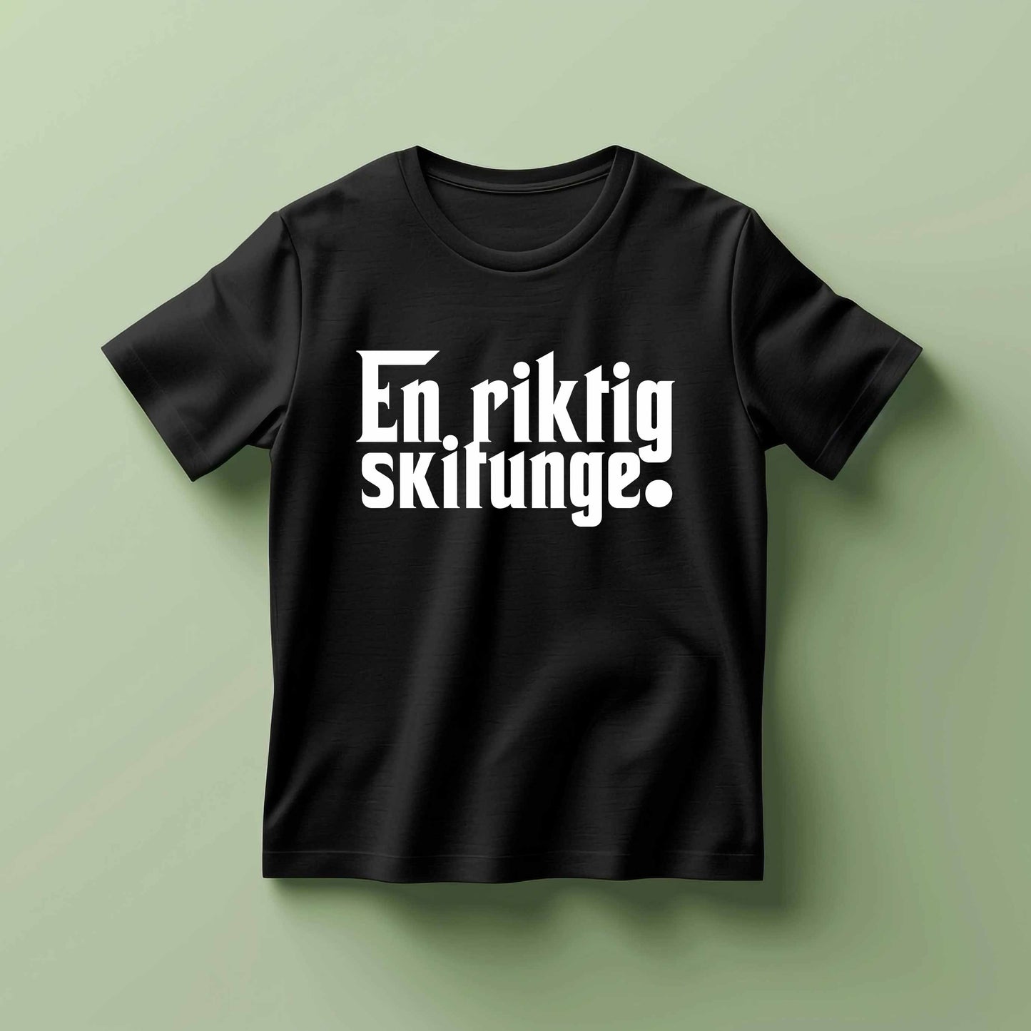 En Riktig Skitunge II Barn T-shirt