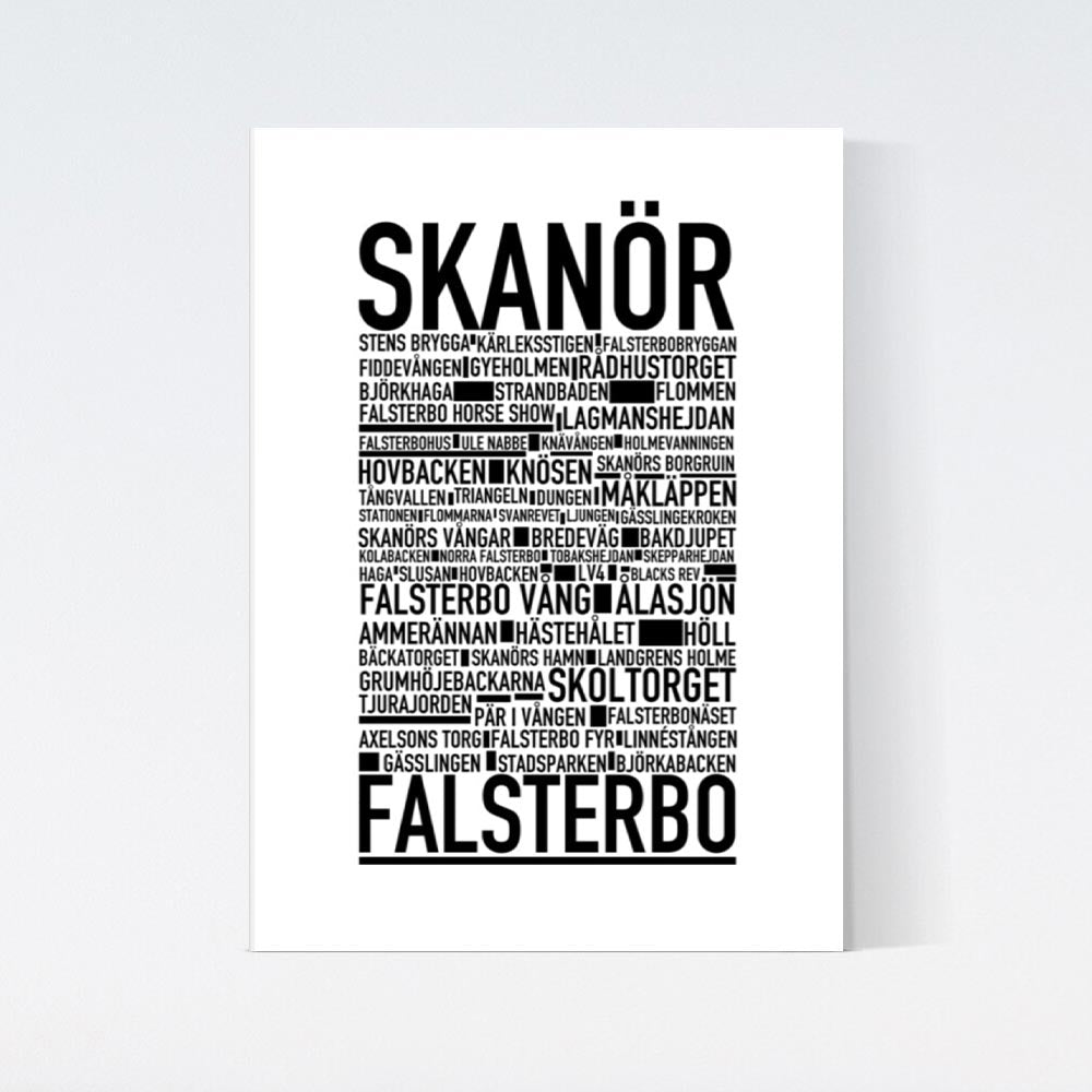 Skanör Text Poster