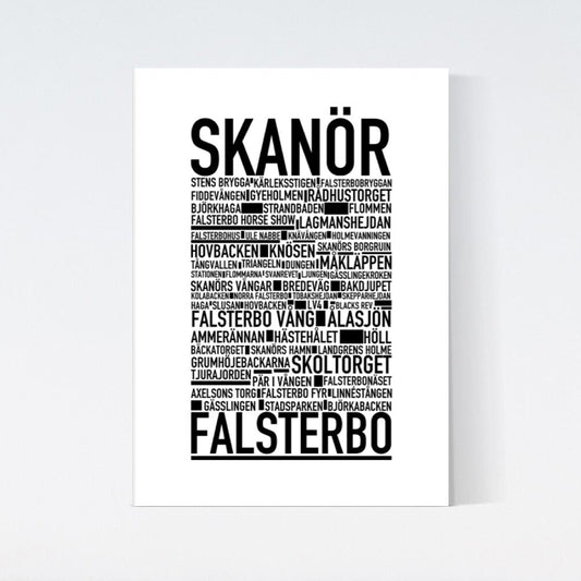 Skanör Text Poster